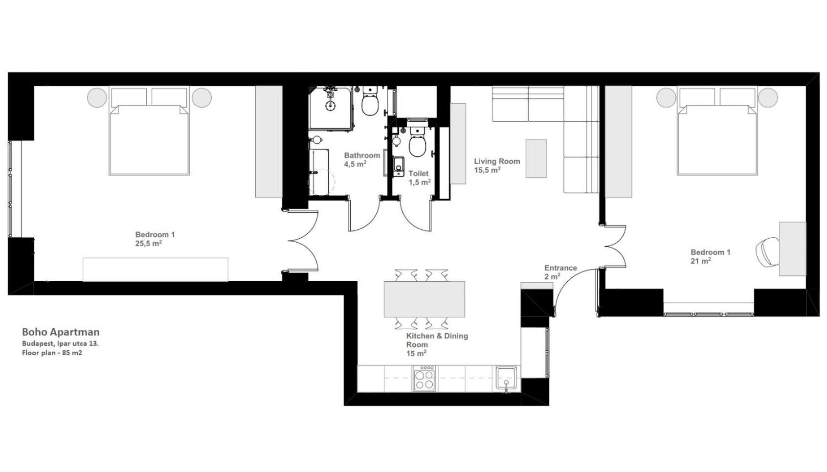 Boho Cosy Pest Apartment 부다페스트 외부 사진